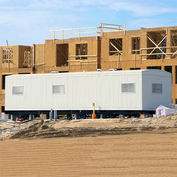 we offer rental options for construction & jobsite shower trailers